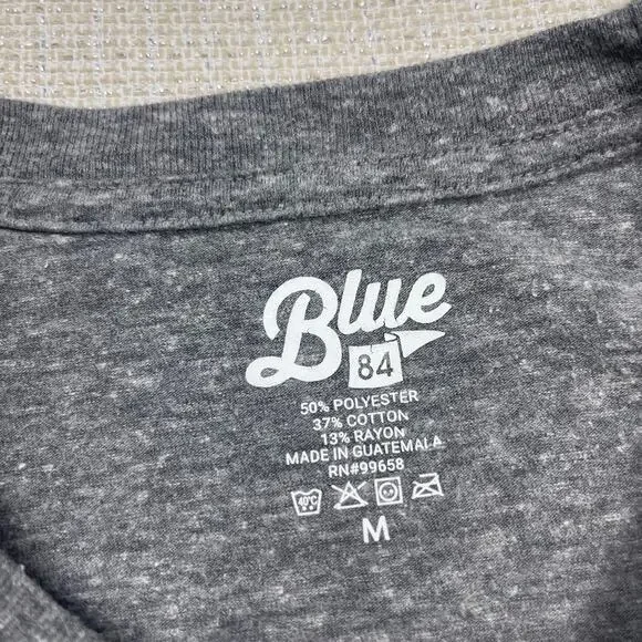 Blue 84 Gray Short Sleeve T-Shirt Arizona State Sun Devils Mens Medium - Picture 4 of 5